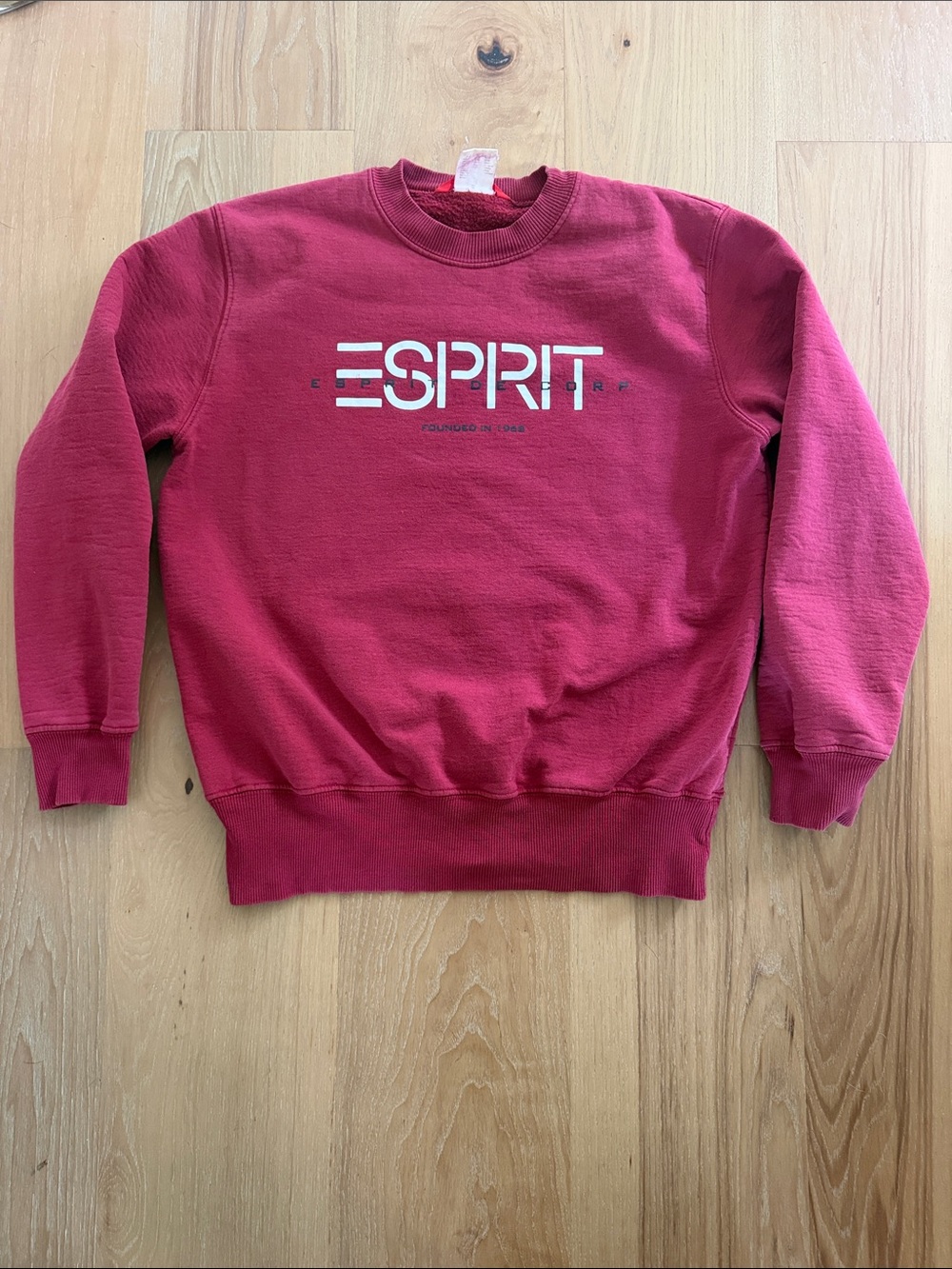 Esprit Women's 80s Vintage Crewneck Sweatshirt- size medium